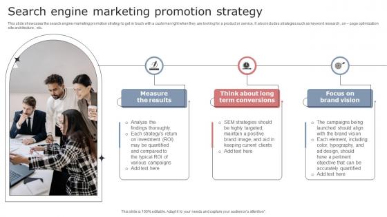 Search Engine Marketing Promotion Strategy