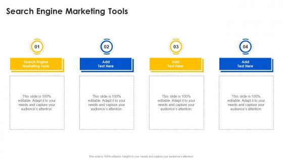 Search Engine Marketing Tools In Powerpoint And Google Slides Cpb