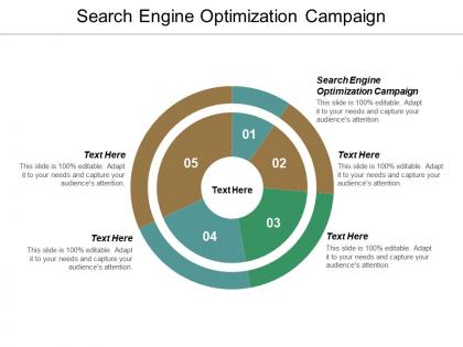 Search engine optimization campaign ppt powerpoint presentation gallery topics cpb