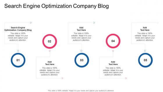 Search Engine Optimization Company Blog In Powerpoint And Google Slides Cpb
