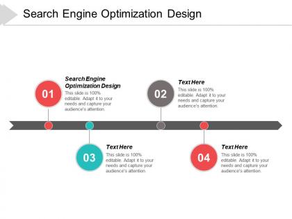 Search engine optimization design ppt powerpoint presentation infographics templates cpb