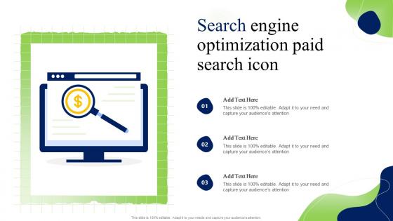 Search Engine Optimization Paid Search Icon