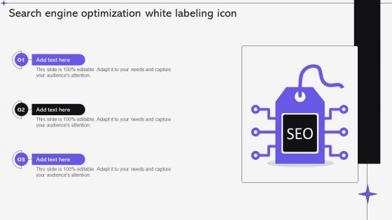 Search Engine Optimization White Labeling Icon