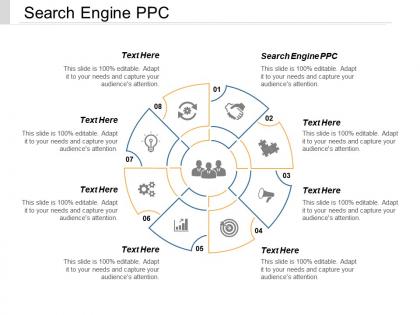 Search engine ppc ppt powerpoint presentation model inspiration cpb