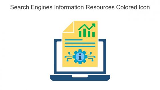 Search Engines Information Resources Colored Icon In Powerpoint Pptx Png And Editable Eps Format