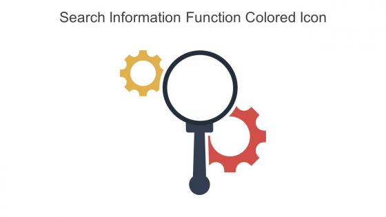 Search Information Function Colored Icon In Powerpoint Pptx Png And Editable Eps Format
