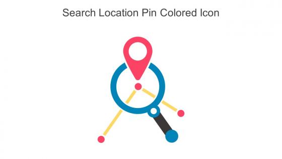 Search Location Pin Colored Icon In Powerpoint Pptx Png And Editable Eps Format