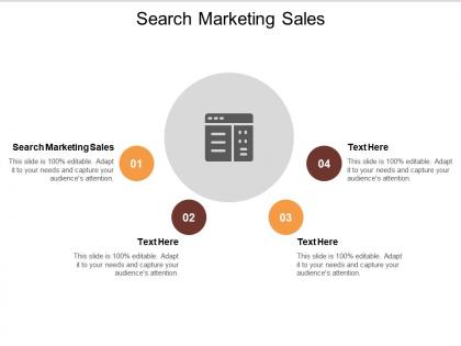 Search marketing sales ppt powerpoint presentation model graphic tips cpb