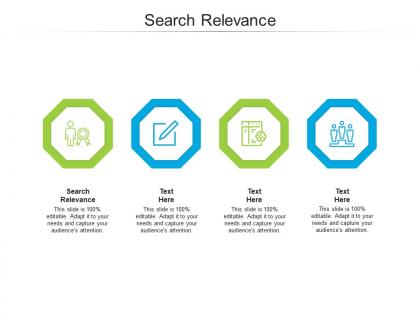 Search relevance ppt powerpoint presentation inspiration infographic template cpb