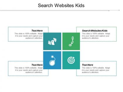 Search websites kids ppt powerpoint presentation icon background images cpb