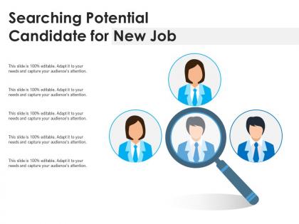 Searching potential candidate for new job
