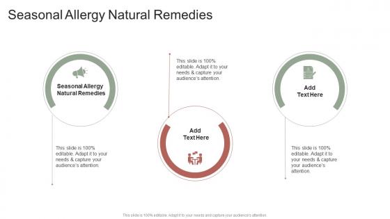 Seasonal Allergy Natural Remedies In Powerpoint And Google Slides Cpb