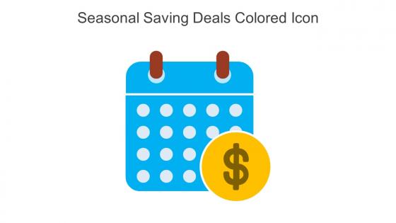 Seasonal Saving Deals Colored Icon In Powerpoint Pptx Png And Editable Eps Format