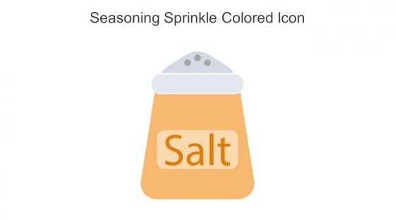 Seasoning Sprinkle Colored Icon In Powerpoint Pptx Png And Editable Eps Format