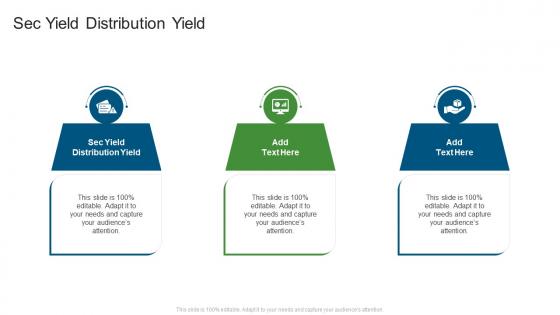 Sec Yield Distribution Yield In Powerpoint And Google Slides Cpb