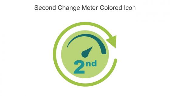 Second Change Meter Colored Icon In Powerpoint Pptx Png And Editable Eps Format