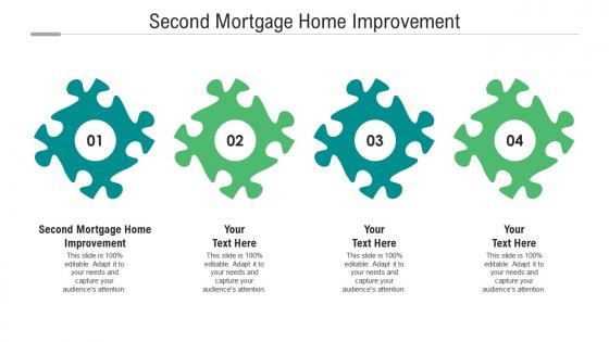 Second mortgage home improvement ppt powerpoint presentation layouts objects cpb