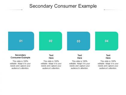 Secondary consumer example ppt powerpoint presentation ideas example cpb