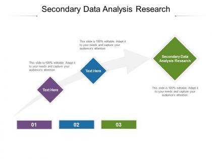 Secondary data analysis research ppt powerpoint presentation inspiration professional cpb