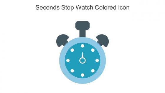 Seconds Stop Watch Colored Icon In Powerpoint Pptx Png And Editable Eps Format