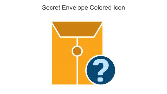 Secret Envelope Colored Icon In Powerpoint Pptx Png And Editable Eps Format