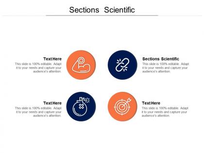 Sections scientific ppt powerpoint presentation show display cpb