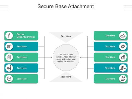Secure base attachment ppt powerpoint presentation layouts ideas cpb