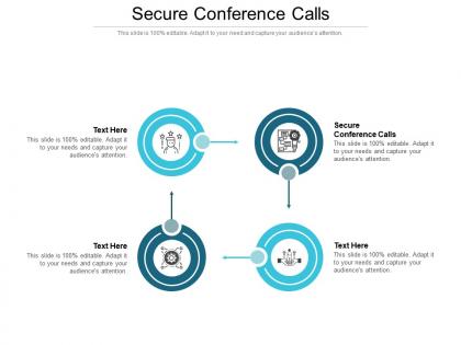 Secure conference calls ppt powerpoint presentation professional introduction cpb
