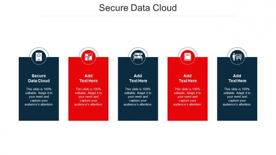 Secure Data Cloud Ppt Powerpoint Presentation Slides Designs Cpb