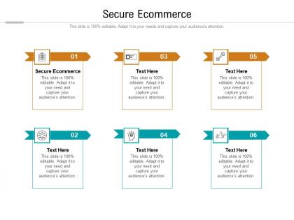 Secure ecommerce ppt powerpoint presentation gallery smartart cpb