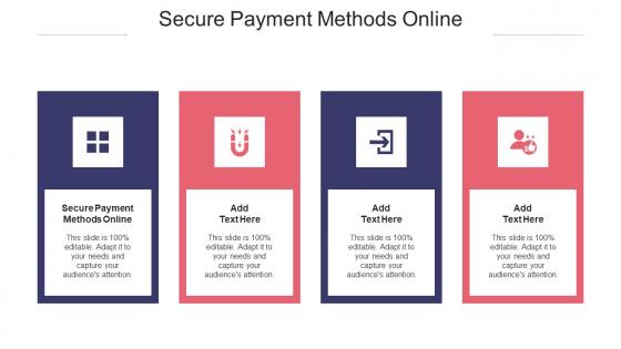 Secure Payment Methods Online In Powerpoint And Google Slides Cpb
