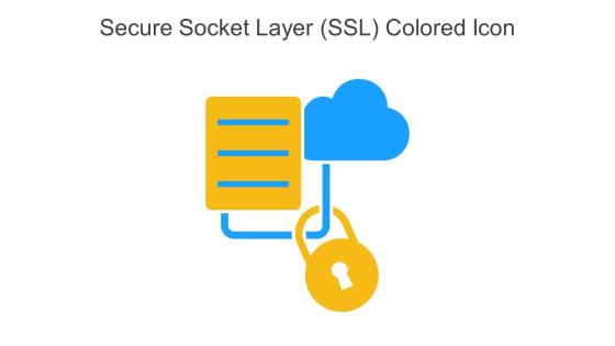 Secure Socket Layer SSl Colored Icon In Powerpoint Pptx Png And Editable Eps Format