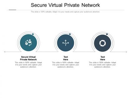 Secure virtual private network ppt powerpoint presentation model graphics cpb