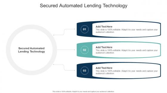 Secured Automated Lending Technology In Powerpoint And Google Slides Cpb