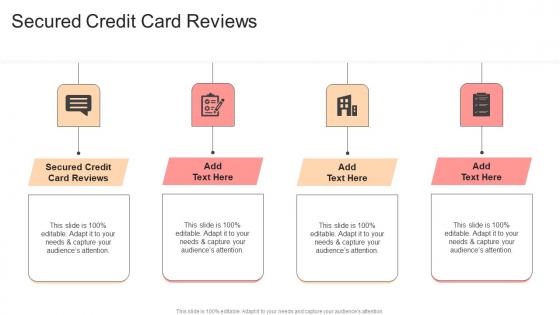 Secured Credit Card Reviews In Powerpoint And Google Slides Cpb