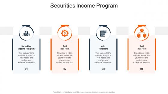 Securities Income Program In Powerpoint And Google Slides Cpb