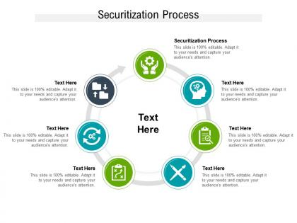 Securitization process ppt powerpoint presentation infographics inspiration cpb