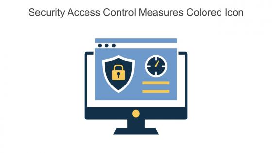 Security Access Control Measures Colored Icon In Powerpoint Pptx Png And Editable Eps Format