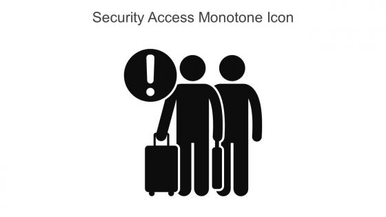 Security Access Monotone Icon In Powerpoint Pptx Png And Editable Eps Format