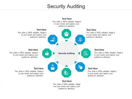 Security auditing ppt powerpoint presentation layouts layout ideas cpb