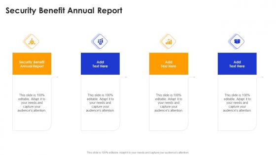 Security Benefit Annual Report In Powerpoint And Google Slides Cpb