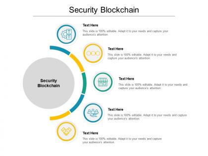 Security blockchain ppt powerpoint presentation professional show cpb