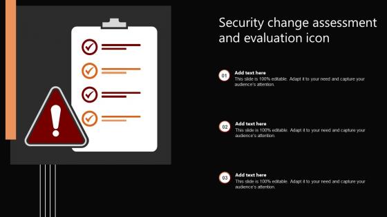 Security Change Assessment And Evaluation Icon