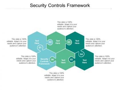 Security controls framework ppt powerpoint presentation file graphics example cpb