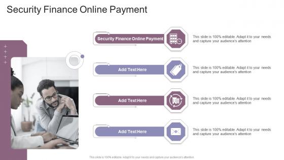 Security Finance Online Payment In Powerpoint And Google Slides Cpb