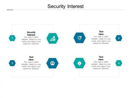 Security interest ppt powerpoint presentation icon layout cpb