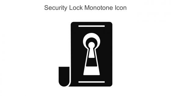 Security Lock Monotone Icon In Powerpoint Pptx Png And Editable Eps Format