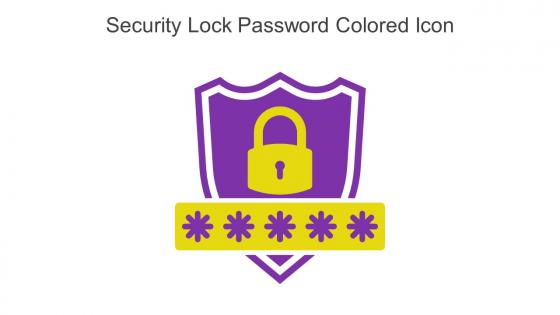 Security Lock Password Colored Icon In Powerpoint Pptx Png And Editable Eps Format