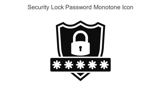 Security Lock Password Monotone Icon In Powerpoint Pptx Png And Editable Eps Format