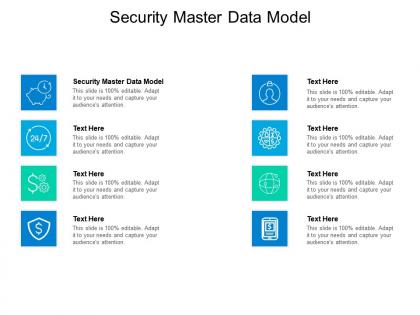 Security master data model ppt powerpoint presentation icon design ideas cpb
